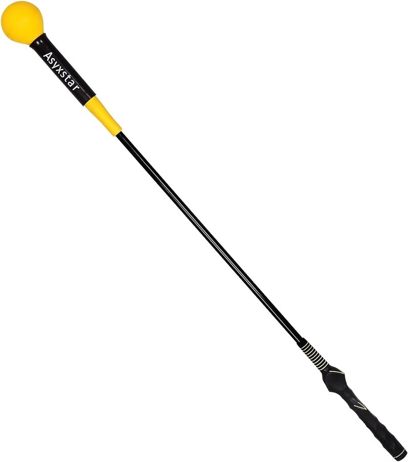 Asyxstar Golf Swing Trainer Aid with Grip Trainer