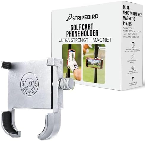 Bushwhacker Magnetic Rangefinder Strap Mount for Golf Cart