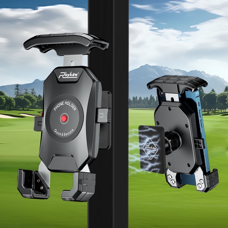 GBEAST Magnetic Golf Cart Phone Holder